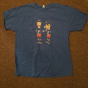 New York Rangers x Bevis and Butthead T Shirt XL
